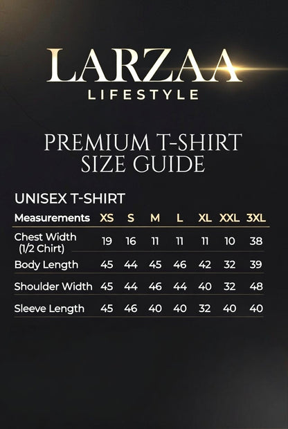 BE A MAN BE A HERO | Premium Stretch Cotton Unisex T-Shirt | Larzaa Lifestyle